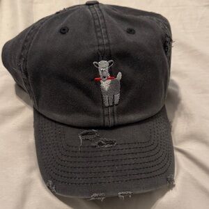 KBETHOS Vintage Black Cap Dynamite Goat Thunder Mountain Hat Disney
